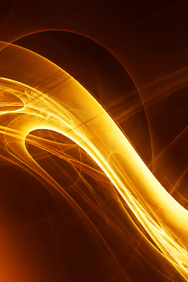 Rolgordijn verduisterend Oranje abstractie