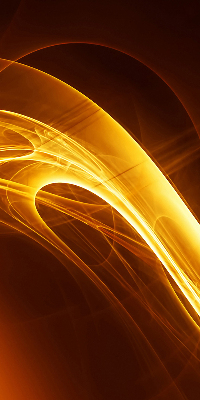 Rolgordijn verduisterend Oranje abstractie