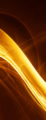 Rolgordijn verduisterend Oranje abstractie