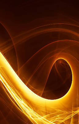 Rolgordijn verduisterend Oranje abstractie