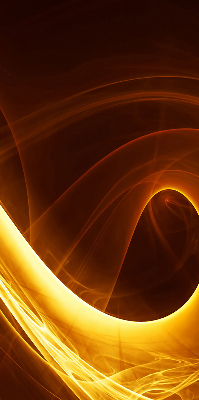 Rolgordijn verduisterend Oranje abstractie