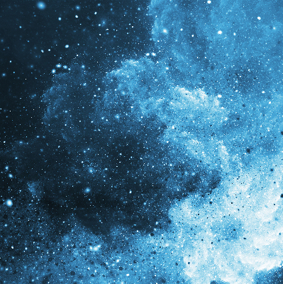 Rolgordijn voor het raam Kosmos