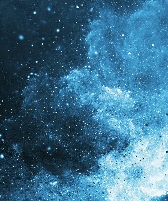 Rolgordijn voor het raam Kosmos