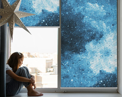Rolgordijn voor het raam Kosmos
