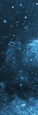 Rolgordijn voor het raam Kosmos