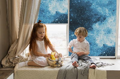 Rolgordijn voor het raam Kosmos