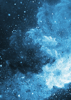 Rolgordijn voor het raam Kosmos