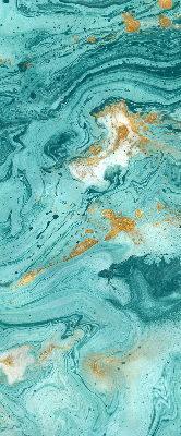 Rolgordijn verduisterend Turquoise graniet