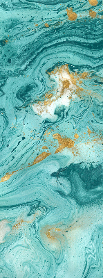 Rolgordijn verduisterend Turquoise graniet