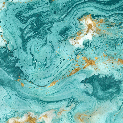 Rolgordijn verduisterend Turquoise graniet