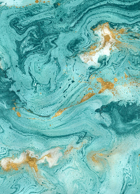 Rolgordijn verduisterend Turquoise graniet