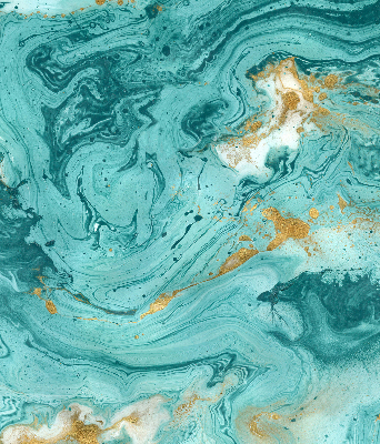 Rolgordijn verduisterend Turquoise graniet