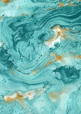 Rolgordijn verduisterend Turquoise graniet