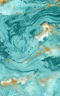 Rolgordijn verduisterend Turquoise graniet