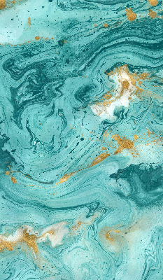 Rolgordijn verduisterend Turquoise graniet