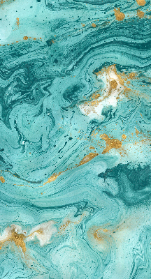 Rolgordijn verduisterend Turquoise graniet