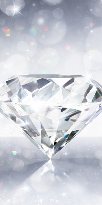 Rolgordijn voor het raam Diamanten