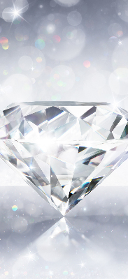 Rolgordijn voor het raam Diamanten