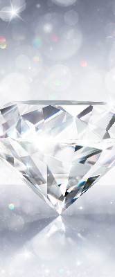 Rolgordijn voor het raam Diamanten