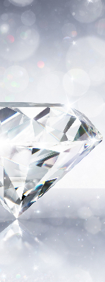 Rolgordijn voor het raam Diamanten