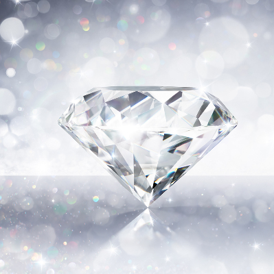 Rolgordijn voor het raam Diamanten