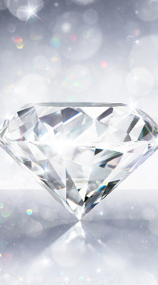 Rolgordijn voor het raam Diamanten