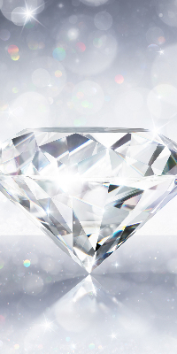 Rolgordijn voor het raam Diamanten