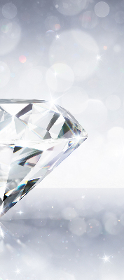 Rolgordijn voor het raam Diamanten