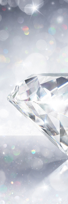 Rolgordijn voor het raam Diamanten