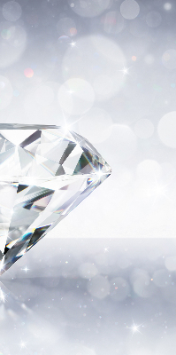 Rolgordijn voor het raam Diamanten