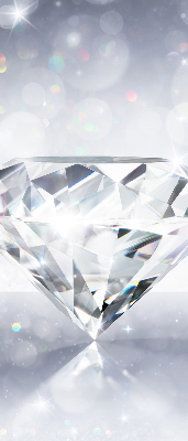 Rolgordijn voor het raam Diamanten