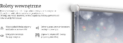 Rolgordijn voor het raam Diamanten