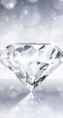 Rolgordijn voor het raam Diamanten