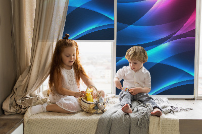 Rolgordijn verduisterend Kleurrijke animatie