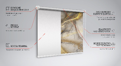 Rolgordijn verduisterend Decoratieve grondstof
