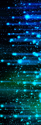 Rolgordijn verduisterend Blauwe hagel