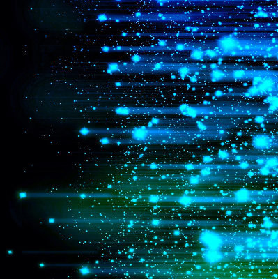 Rolgordijn verduisterend Blauwe hagel