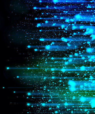 Rolgordijn verduisterend Blauwe hagel