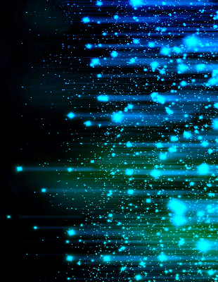 Rolgordijn verduisterend Blauwe hagel