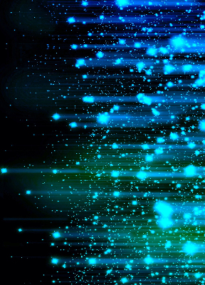 Rolgordijn verduisterend Blauwe hagel