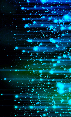 Rolgordijn verduisterend Blauwe hagel