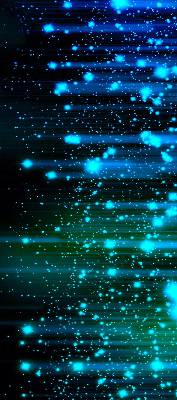 Rolgordijn verduisterend Blauwe hagel