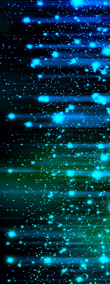 Rolgordijn verduisterend Blauwe hagel