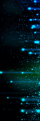 Rolgordijn verduisterend Blauwe hagel