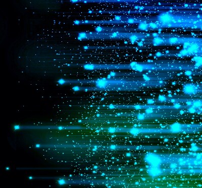 Rolgordijn verduisterend Blauwe hagel