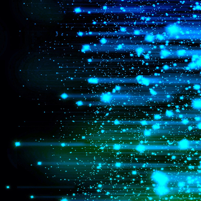 Rolgordijn verduisterend Blauwe hagel