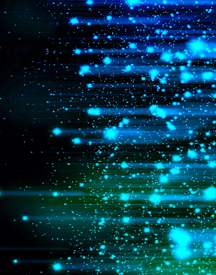 Rolgordijn verduisterend Blauwe hagel