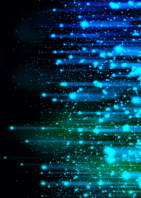 Rolgordijn verduisterend Blauwe hagel