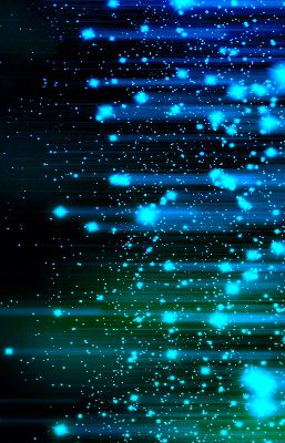 Rolgordijn verduisterend Blauwe hagel