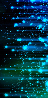 Rolgordijn verduisterend Blauwe hagel